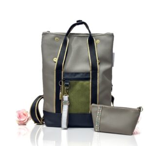 De la Rose - kaunis Eesti disain ja käsitöö, seljakotid on valminud väärindava uuskasutuse põhimõttel mööblitööstuse materjalijääkidest