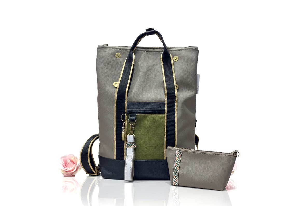 De la Rose - kaunis Eesti disain ja käsitöö, seljakotid on valminud väärindava uuskasutuse põhimõttel mööblitööstuse materjalijääkidest