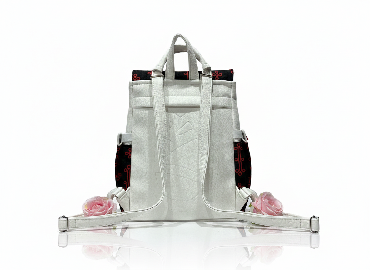 De la Rose - kaunis Eesti disain ja käsitöö, seljakotid on valminud väärindava uuskasutuse põhimõttel mööblitööstuse materjalijääkidest