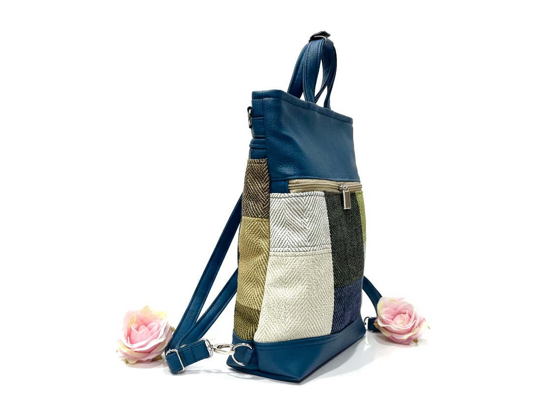 De la Rose - kaunis Eesti disain ja käsitöö, seljakotid on valminud väärindava uuskasutuse põhimõttel mööblitööstuse materjalijääkidest