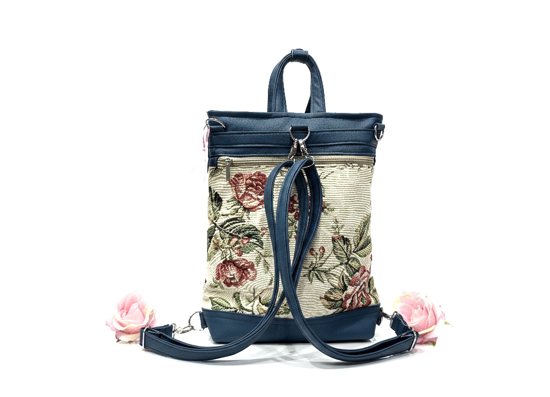 De la Rose - kaunis Eesti disain ja käsitöö, seljakotid on valminud väärindava uuskasutuse põhimõttel mööblitööstuse materjalijääkidest