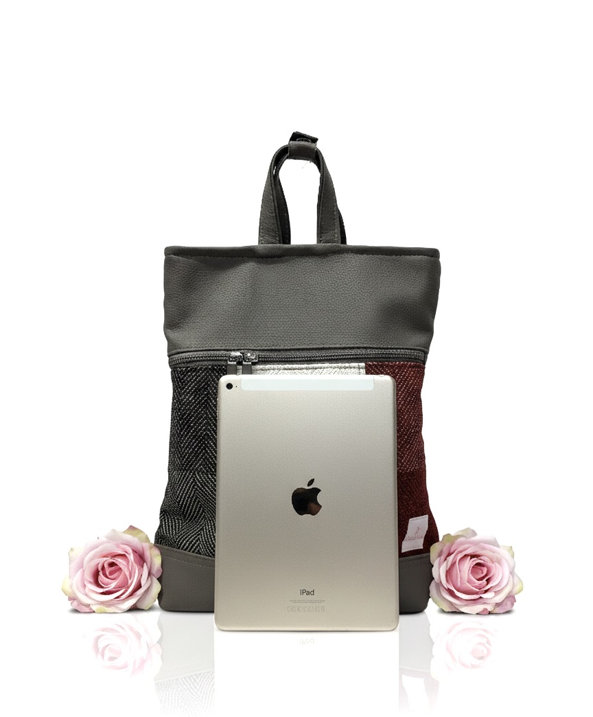 De la Rose - kaunis Eesti disain ja käsitöö, seljakotid on valminud väärindava uuskasutuse põhimõttel mööblitööstuse materjalijääkidest