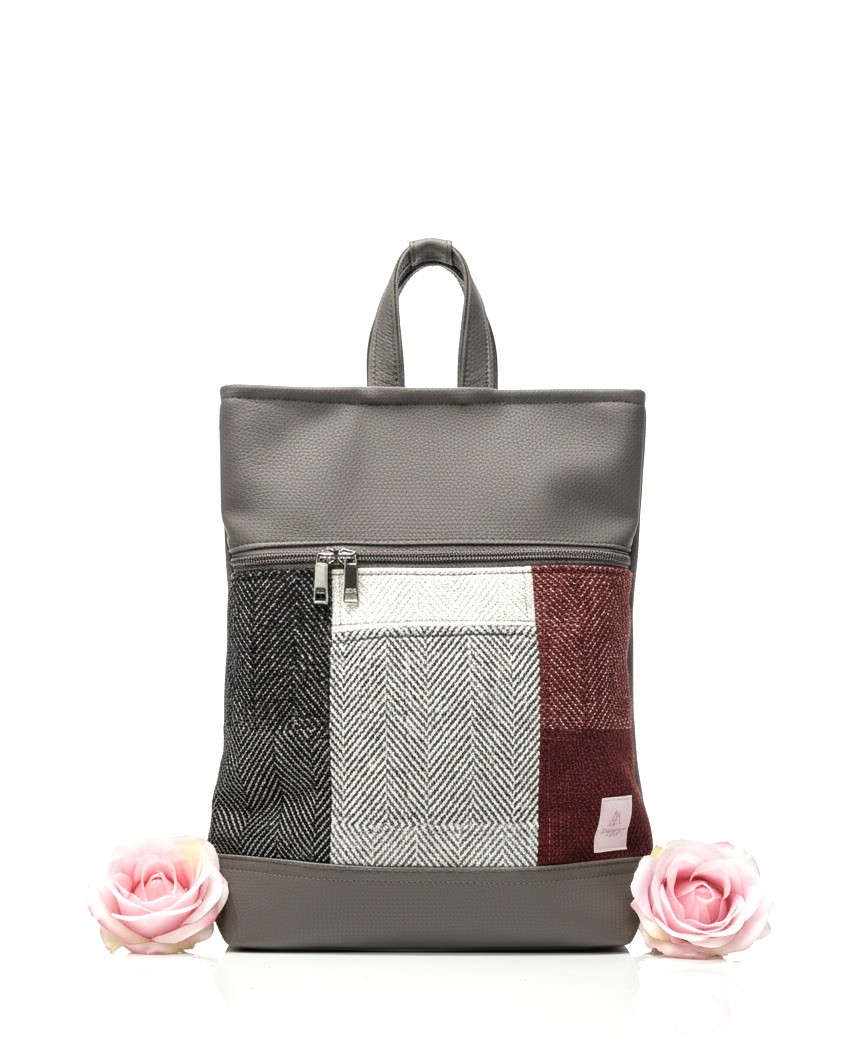 De la Rose - kaunis Eesti disain ja käsitöö, seljakotid on valminud väärindava uuskasutuse põhimõttel mööblitööstuse materjalijääkidest