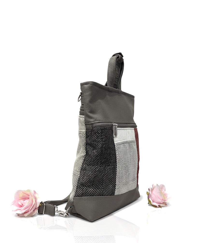 De la Rose - kaunis Eesti disain ja käsitöö, seljakotid on valminud väärindava uuskasutuse põhimõttel mööblitööstuse materjalijääkidest