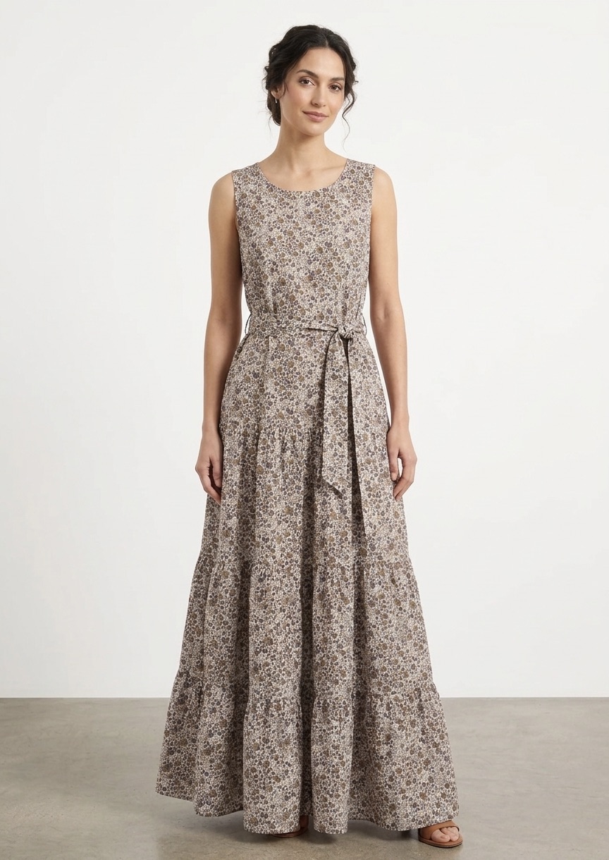 De la Rose - kaunis Eesti disain ja käsitöö, kleidid on valminud erinevatest eelnevalt pestud puuvillastest retrokangastest